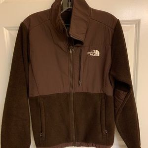 Brown Denali north face jacket